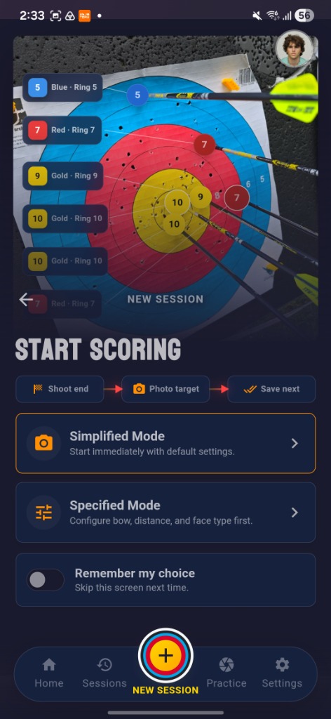 GoldTracker Simplified Scoring Workflow